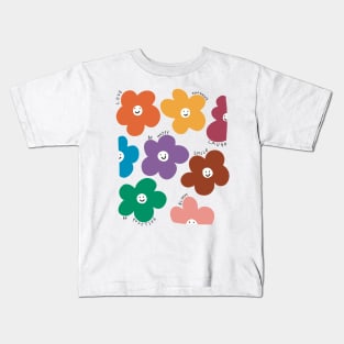 smiley emoji Kids T-Shirt